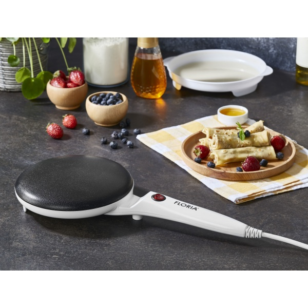 Aparat pentru facut clatite Alb, 700W, cu diamentru de 20 cm [2]