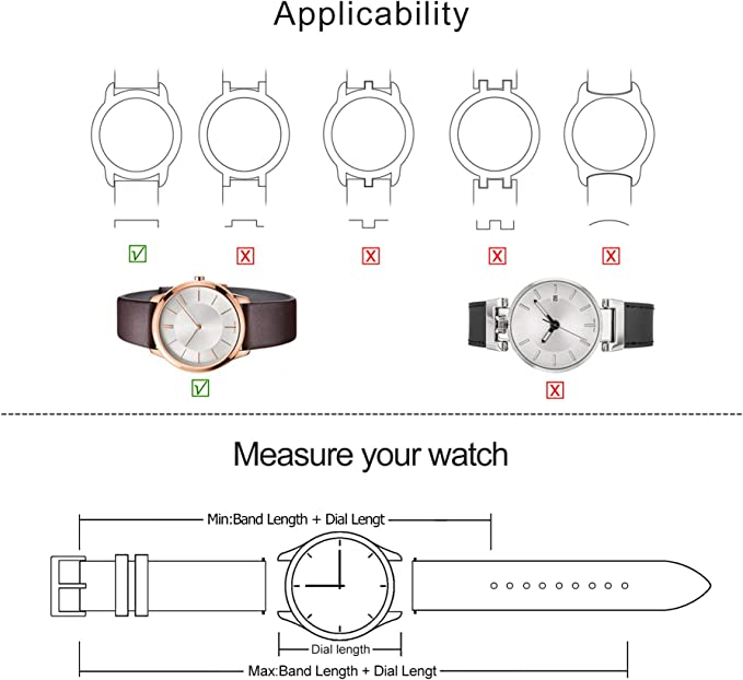 Curea de ceas din piele 20mm [4]