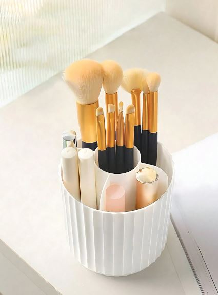 Cutie de depozitare pentru pensule de machiaj,rotativa 360 grade [3]