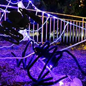 Decoratiune de Halloween 5m pânză de păianjen [12]