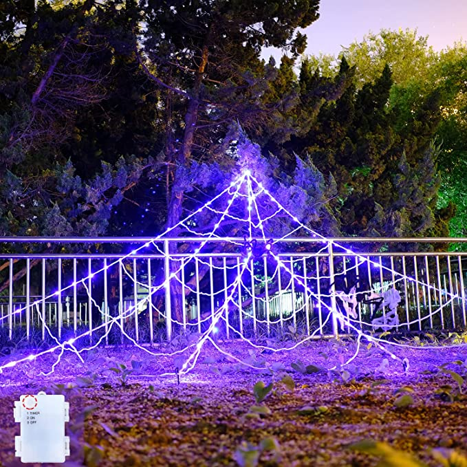 Decoratiune de Halloween 5m pânză de păianjen [10]