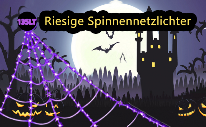 Decoratiune de Halloween 5m pânză de păianjen [2]