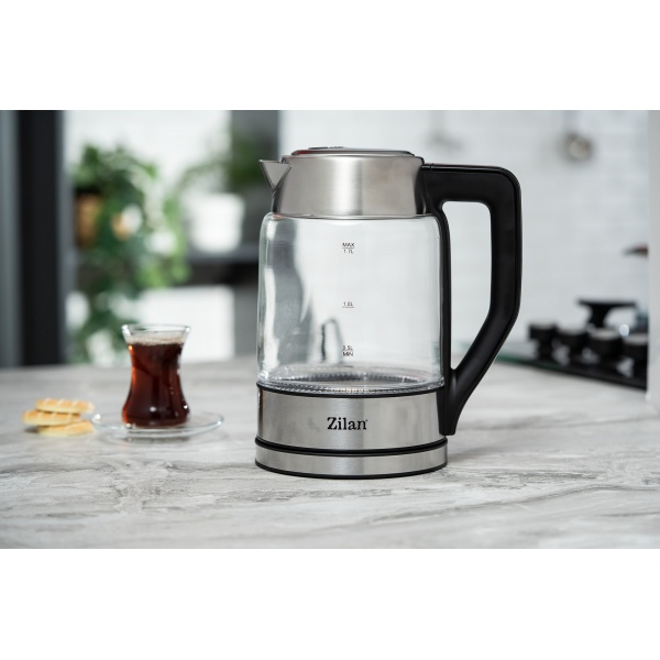 Fierbator de apa,transparent, putere 2200 W, capacitate 1.7 litri [7]