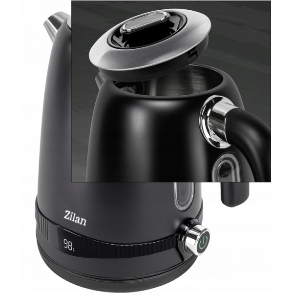 Fierbator electric din Inox digital, 2200 W, 7 niveluri intre 40 - 100 grade celsius [12]