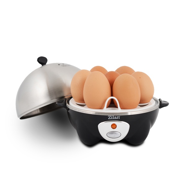 Fierbator de oua, Negru 360W, Capacitate 7 oua [13]