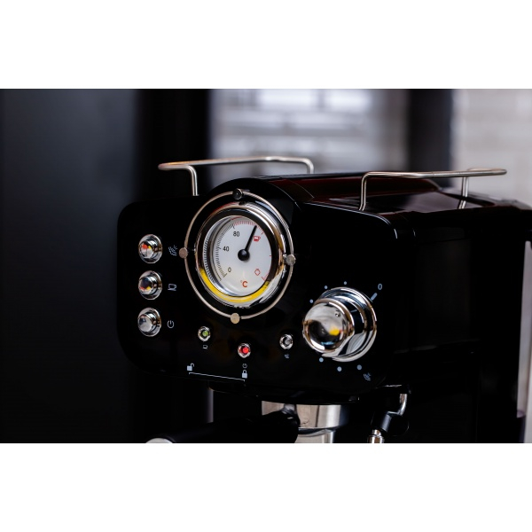 Espressor manual,15 Bar, 1.25 l, 1100W, Design Retro [7]