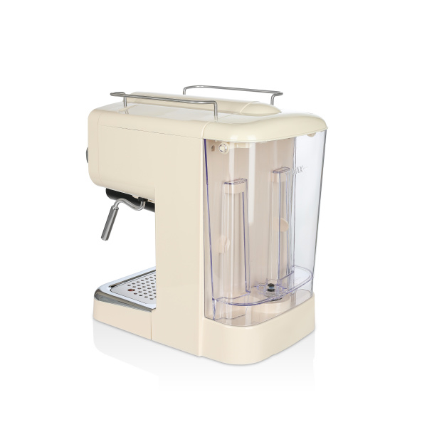Espressor manual Crem,15 Bar, 1.25 l, 1100W, Design Retro [5]