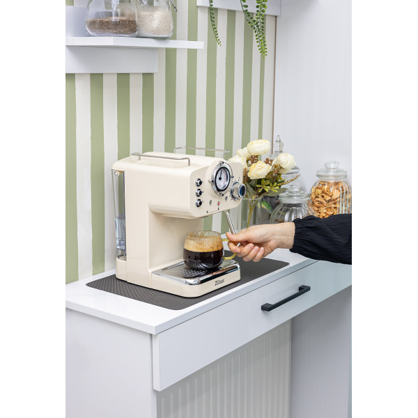Espressor manual Crem,15 Bar, 1.25 l, 1100W, Design Retro [11]