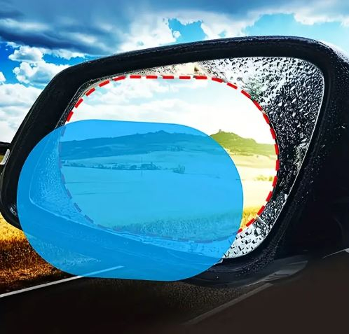 Folie de protectie anti ploaie sau anti ceata pentru oglinzile retrovizoare ale masinilor [3]