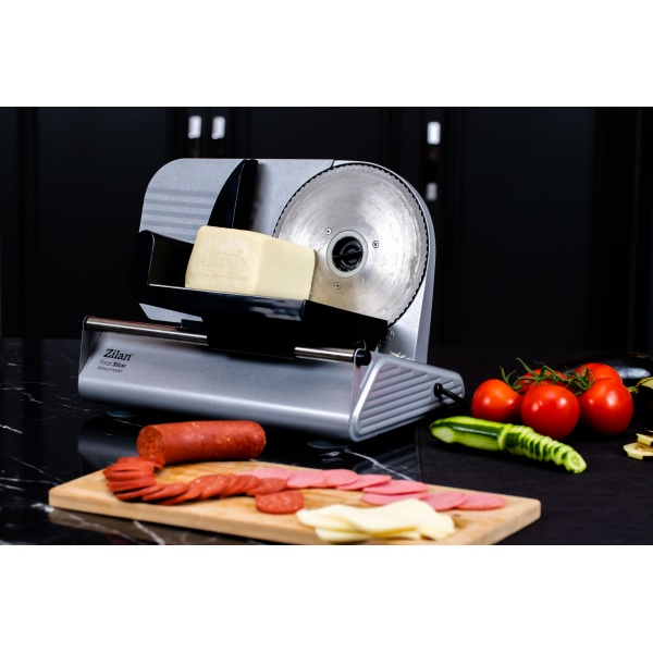 Feliator alimente,Putere 150W,Grosime taiere reglabila 1-15 mm,Lama taiere inox [5]