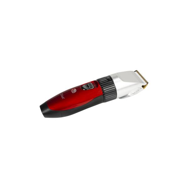 Aparat de tuns profesional fara fir, cu acumulator de schimb inclus, 4 marimi de schimb, perie de curatare si ulei incluse, Rosu [4]