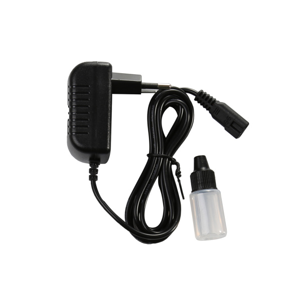 Aparat de tuns profesional fara fir, cu acumulator de schimb inclus, 4 marimi de schimb, perie de curatare si ulei incluse, Rosu [12]