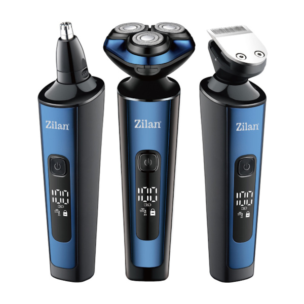 Aparat de ras 4 in 1 fara fir, afisare LED, autonomie de 60 de minute [10]