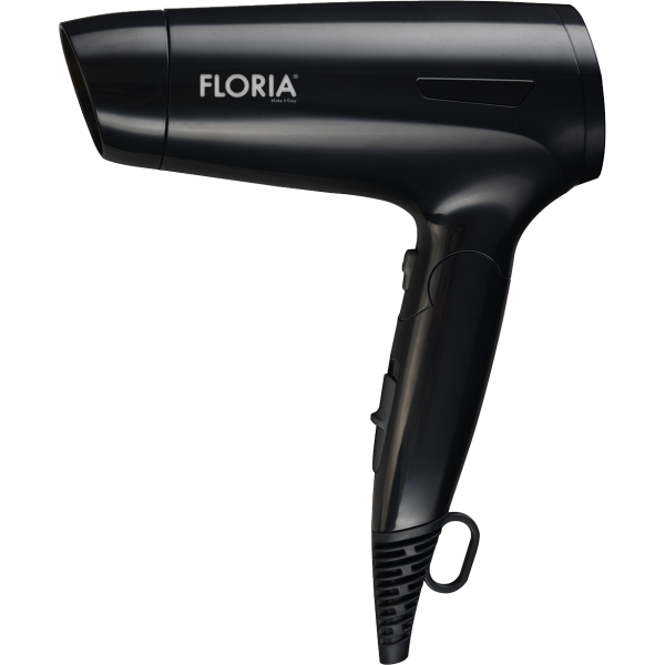 Uscator de par,1600W, 2 trepte de viteza, 3 trepte de temperatura, protectie la supraincalzire, Negru [1]