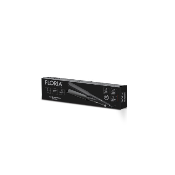 Placa de par pentru indreptat, temperatura maxima de 200 grade, 62W, Negru [2]