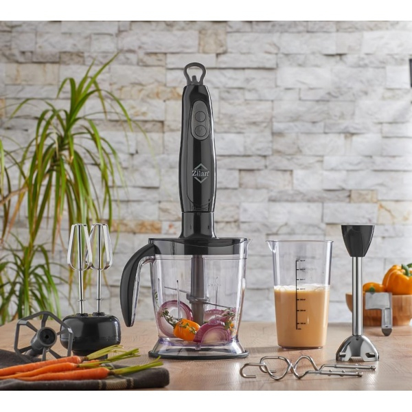 Mixer vertical, 700 W, pahar gradat 0.7 l, recipient de miscare 1L, doua viteze [4]