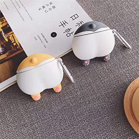 Husă din silicon 3D cu animale drăguț pentru airpod [4]