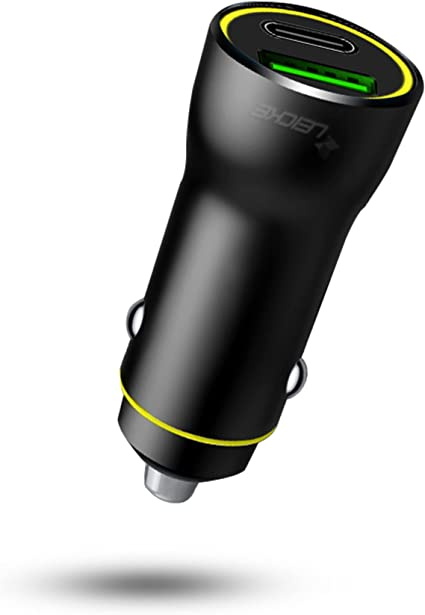 Încărcător auto USB cu cablu de 1,2,M 2 porturi 12 V-24 V,A+ tip C Adaptor [6]