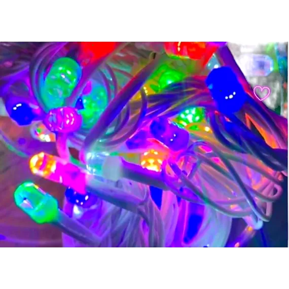 Instalaţie de Crăciun LED, multicolor 5M [7]