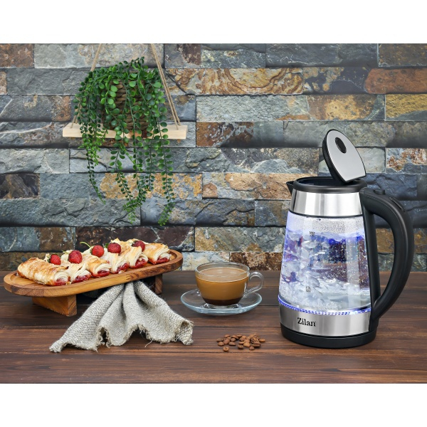 Fierbator Apa ,2200W, 1.7L, Iluminare LED, Sticla [10]