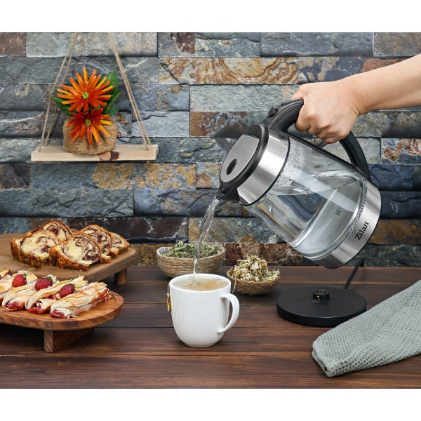 Fierbator Apa ,2200W, 1.7L, Iluminare LED, Sticla [8]