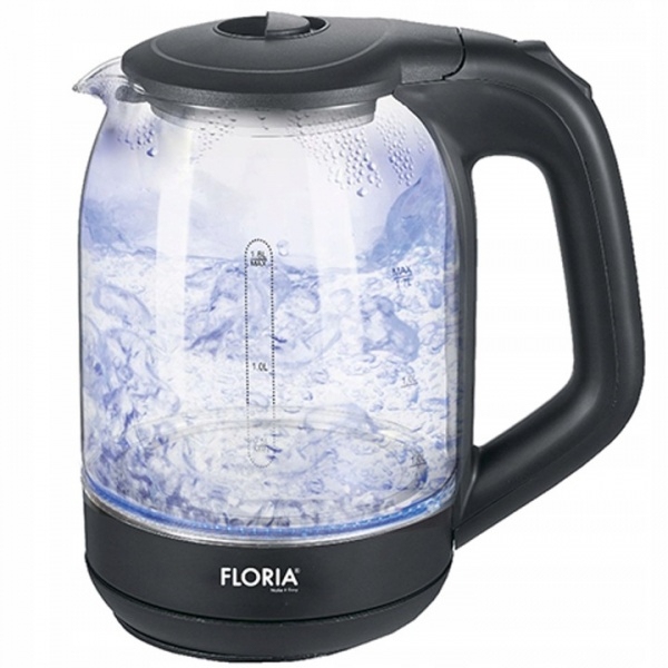 Cana fierbator din sticla,Leduri iluminare apa, Putere 1500 W, Capacitate 1.8L [4]