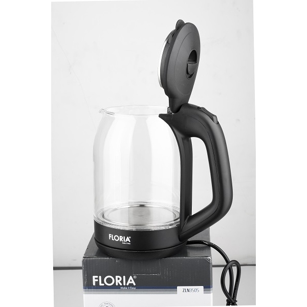 Cana fierbator din sticla,Leduri iluminare apa, Putere 1500 W, Capacitate 1.8L [3]