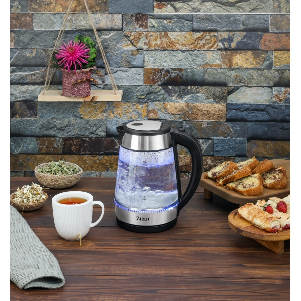 Fierbator Apa ,2200W, 1.7L, Iluminare LED, Sticla [7]