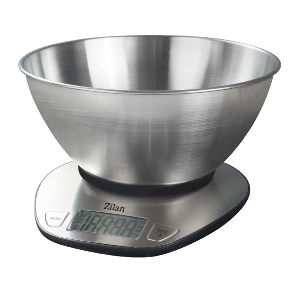 Cantar alimentar digital,ecran LED, indicator de baterie scazuta, inox [2]