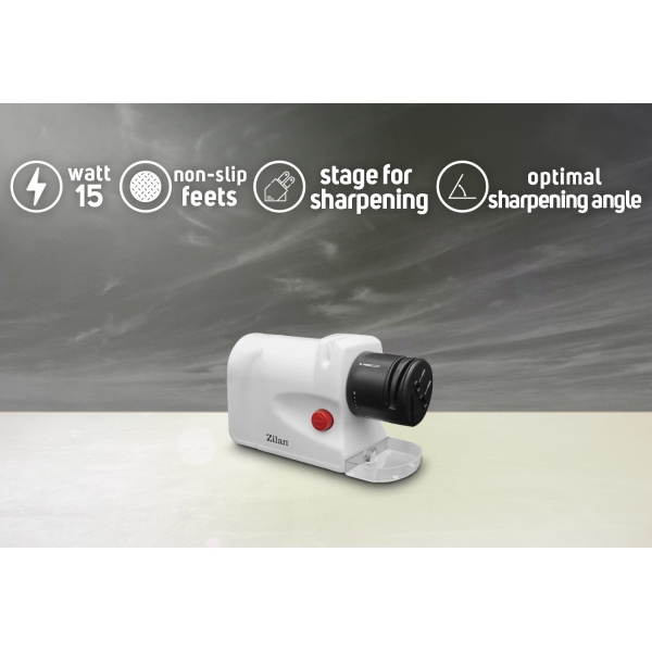 Ascutitor de cutite,15W, ultra compact, 2 nivele, ascutire si slefuire [3]