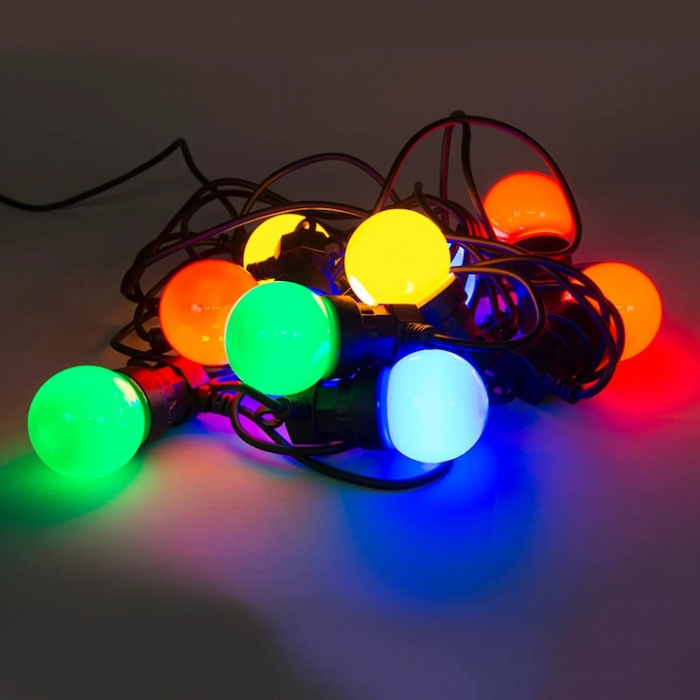 Lumini rotunde de Crăciun 5M LED Lumini pentru exterior Lumini de grădină [4]