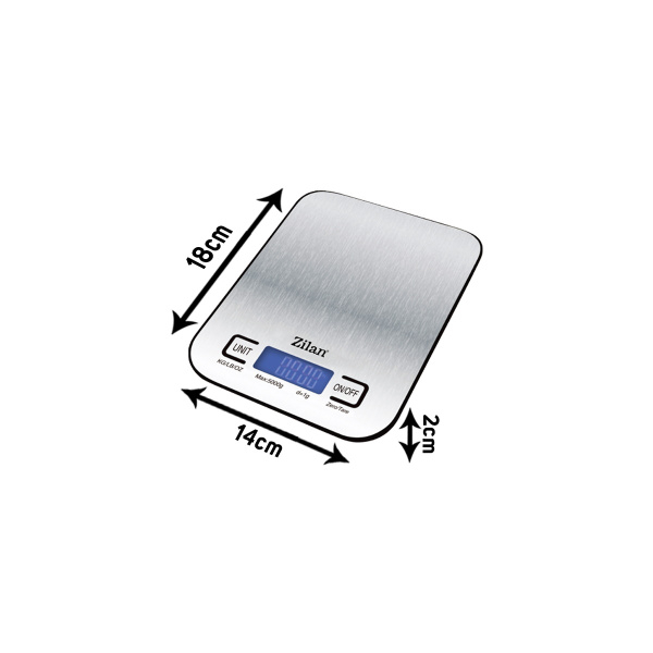 Cantar alimentar digital,capacitate 5000g, inchidere automata [3]