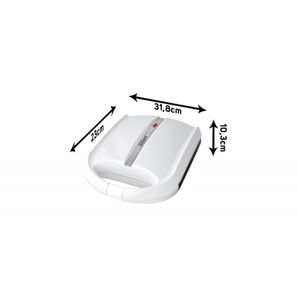 Aparat pentru preparat nuci ,1600W, indicator luminos, Placi Neaderente [8]
