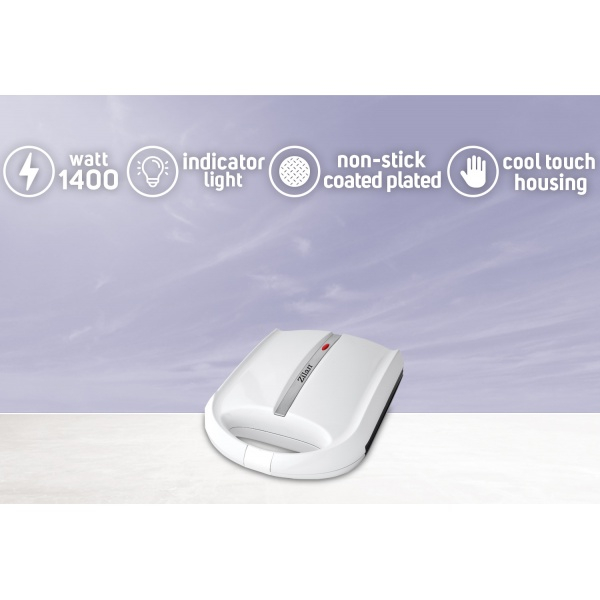 Aparat pentru preparat nuci ,1600W, indicator luminos, Placi Neaderente [15]