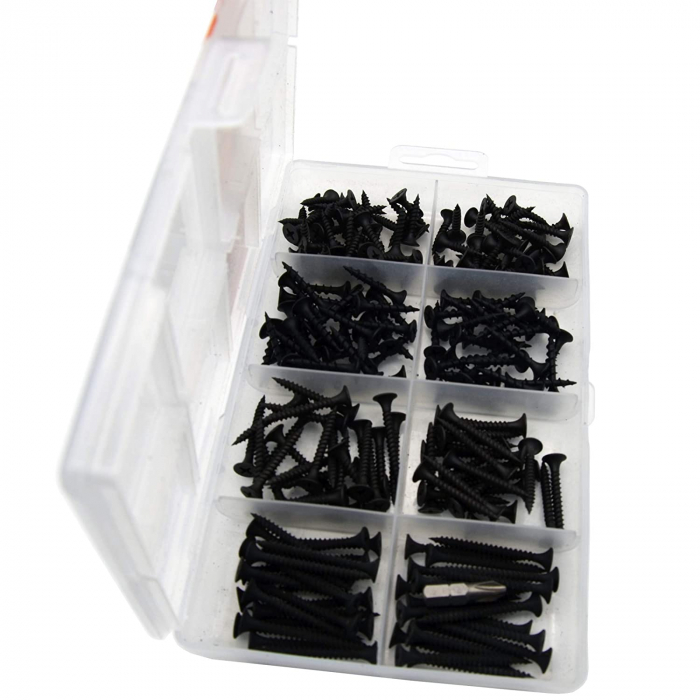 Set de 220 de suruburi metalice autofiletante cu cap cruce [3]