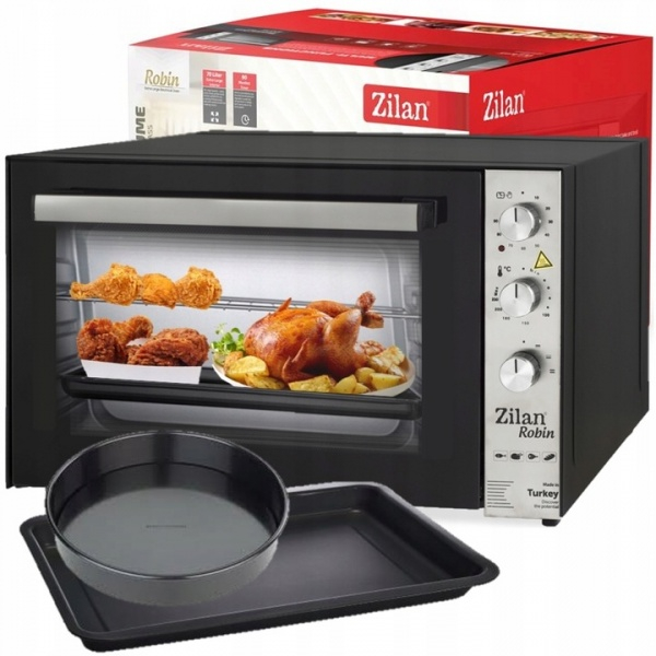 Cuptor electric, Capacitate 70L, Putere 2000W, Geam dublu, Temporizator 90 min, Temperatura maxima 230 grade celsius [9]