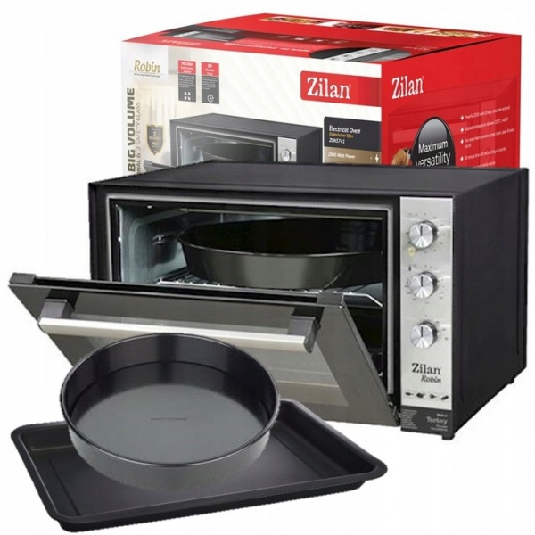 Cuptor electric, Capacitate 70L, Putere 2000W, Geam dublu, Temporizator 90 min, Temperatura maxima 230 grade celsius [7]