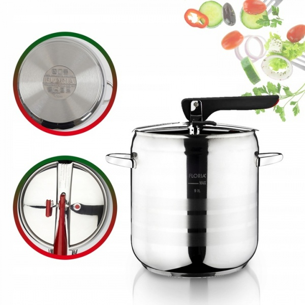 Set Oala sub presiune inox 5L + 7L [7]