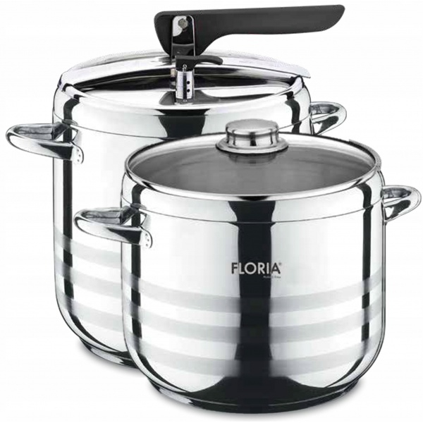 Set Oala sub presiune inox 5L + 7L [6]
