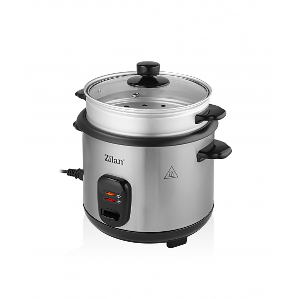 Aparat de gatit 2 in 1 orez si alimente la abur,capacitate 1.5L,500W, sistem anti-alunecare [4]