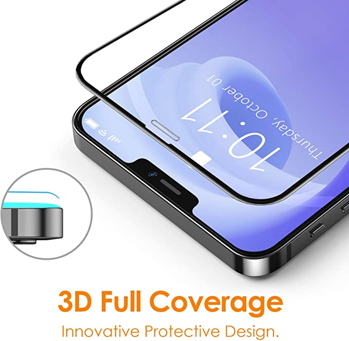 Set de 2 folii de protecție compatibil pentru Apple iPhone 12 Mini [4]