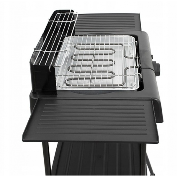 Gratar electric cu picior,2400 W, termostat reglabil [5]