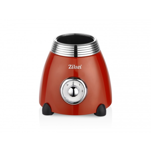 Blender RETRO Rosu, capacitate 1.5 L, putere 500W, lame din otel [2]