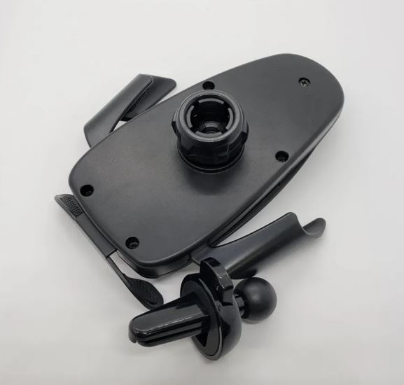 Suport Auto Universal pentru Telefon cu Prindere Automată și Rotire 360°, Compatibil cu Smartphone-uri [2]