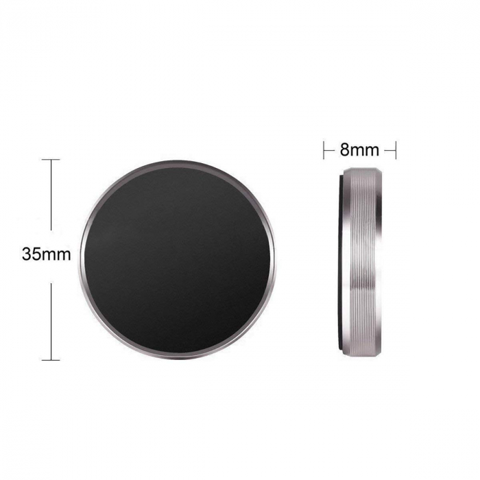 Suport magnetic auto ergonomic pentru telefon - fixare sigură în mașină [4]