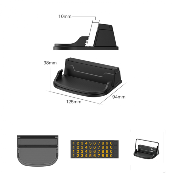 Suport telefon multifunctional cu afisaj numar de telefon [3]