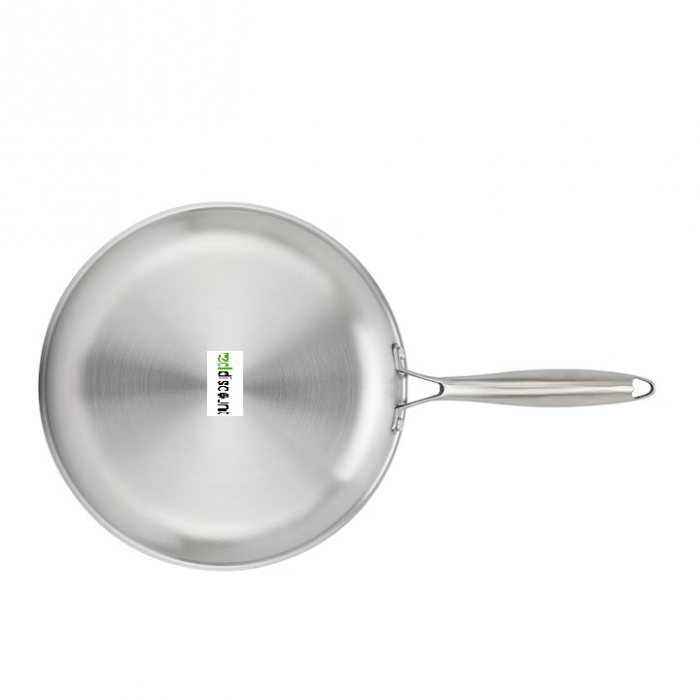 Tigaie profesionala 30cm din inox de inalta calitate,plus cadou o folie de protectie din aluminiu pentru aragaz [4]
