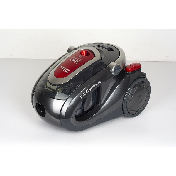 Aspirator Profesional Negru/Rosu, 2000 W, Filtru HEPA, Capacitate 2 L, Filtrare Ciclonica, Accesorii Incluse, Furtun Flexibil, Tija din Inox, Design Modern [5]