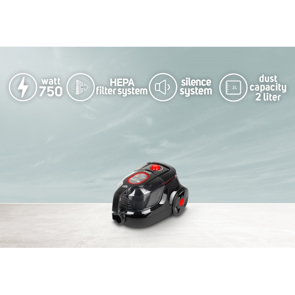 Aspirator fara sac, 750W, filtrare ciclonica [10]