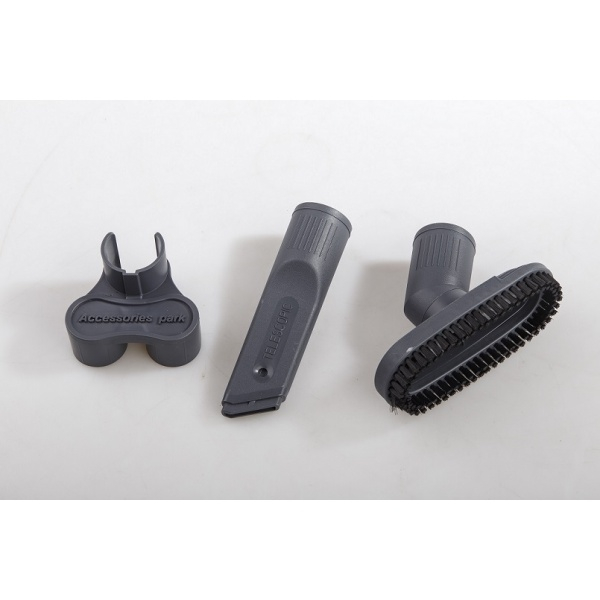 Aspirator Profesional Negru/Rosu, 2000 W, Filtru HEPA, Capacitate 2 L, Filtrare Ciclonica, Accesorii Incluse, Furtun Flexibil, Tija din Inox, Design Modern [6]